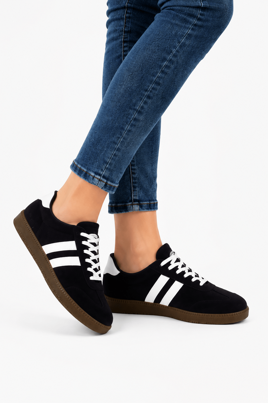 Unisex Nubuk Sneaker Ayakkabı SİYAH