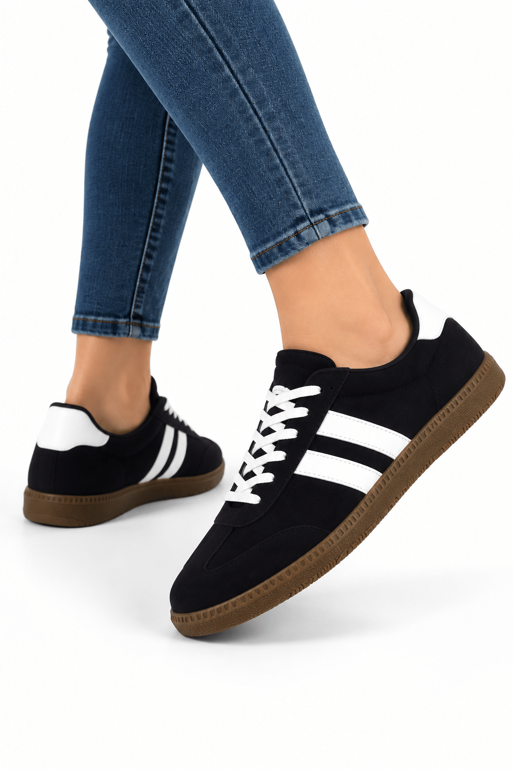 Unisex Nubuk Sneaker Ayakkabı SİYAH