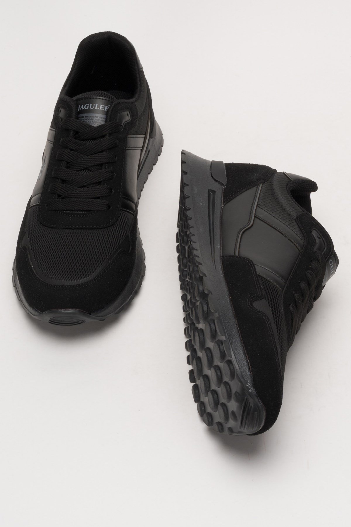 Unisex Ortopedik Airfile Spor Ayakkabı SİYAH
