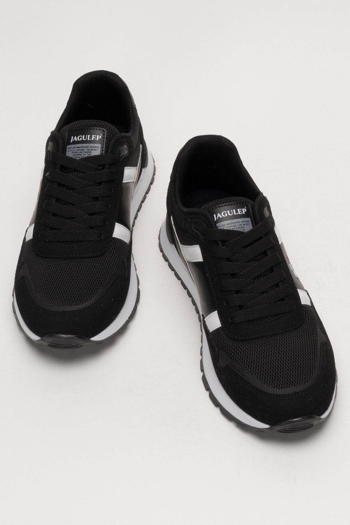 Unisex Ortopedik Airfile Spor Ayakkabı SİYAH - BEYAZ
