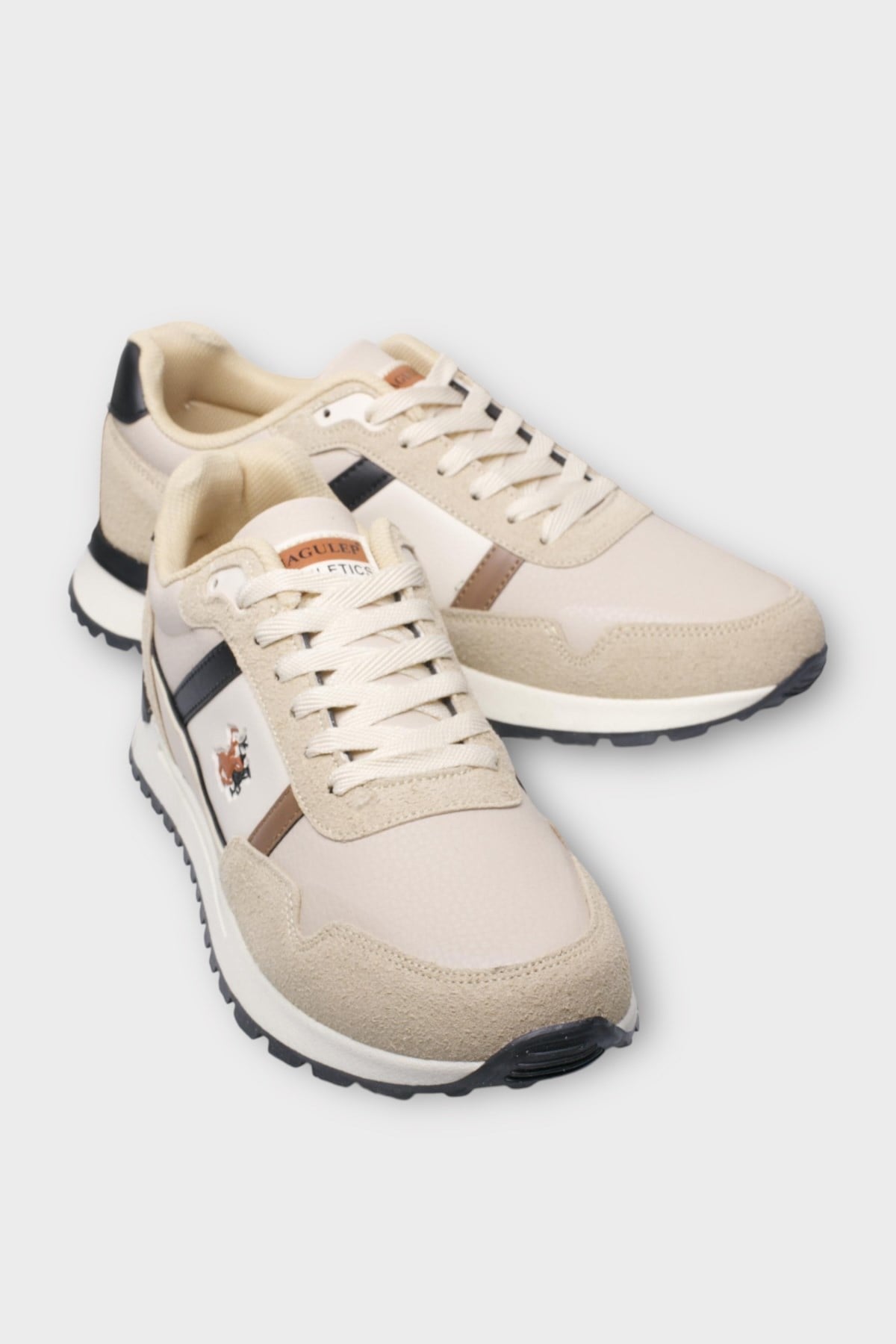 Unisex Ortopedik Cilt Yürüyüş Koşu Sneaker Spor Ayakkabı BEJ
