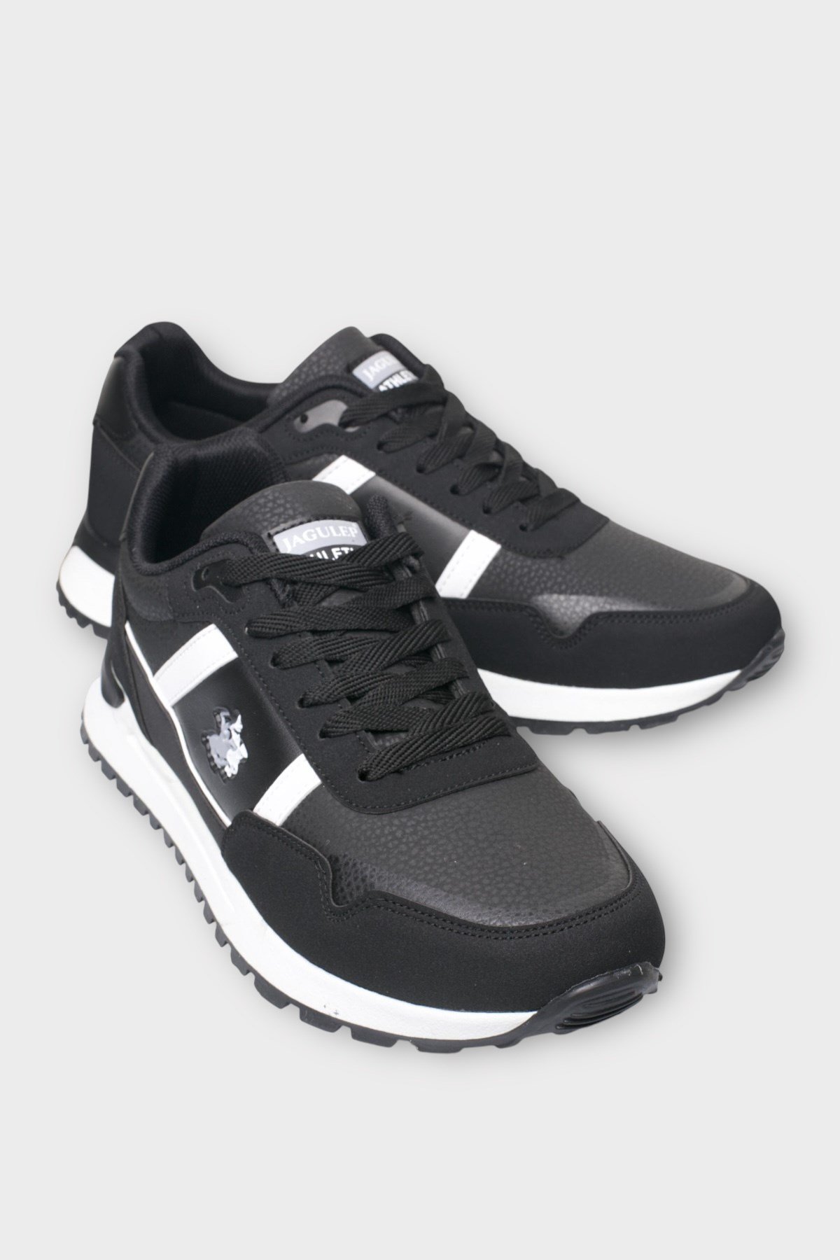 Unisex Ortopedik Cilt Yürüyüş Koşu Sneaker Spor Ayakkabı SİYAH - BEYAZ