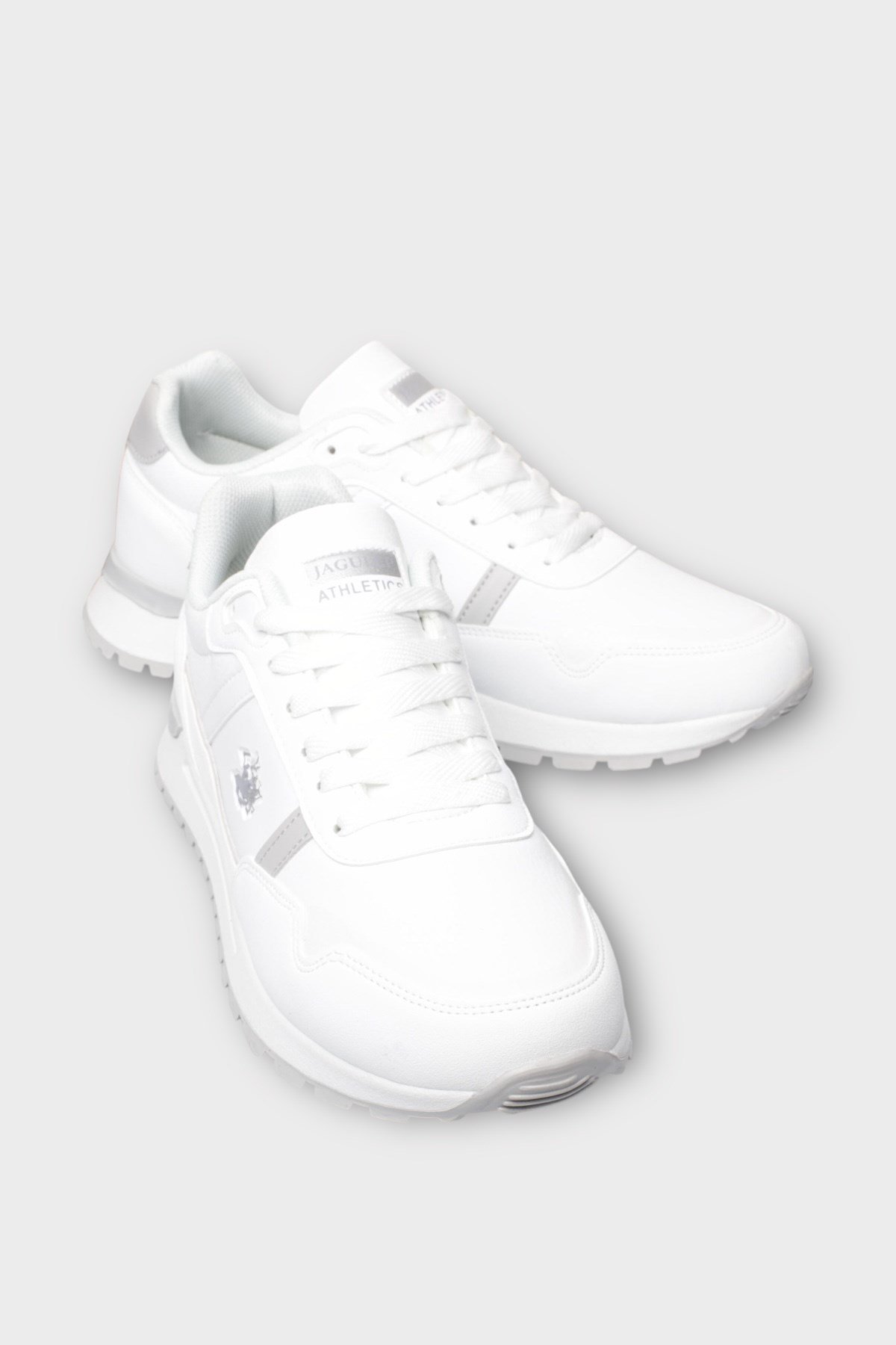 Unisex Ortopedik Cilt Yürüyüş Koşu Sneaker Spor Ayakkabı BEYAZ