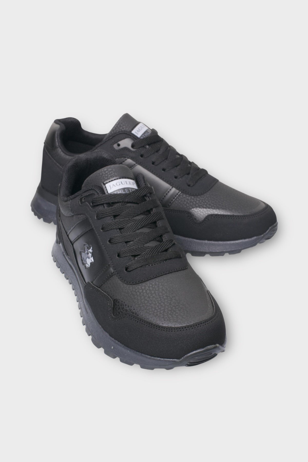 Unisex Ortopedik Cilt Yürüyüş Koşu Sneaker Spor Ayakkabı SİYAH