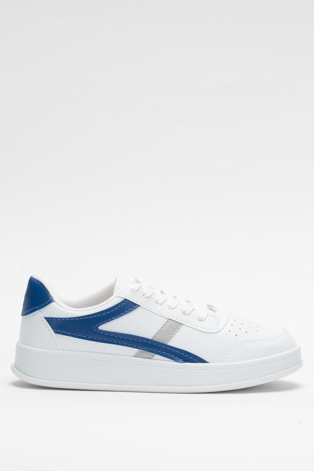 Unisex Sneaker Ayakkabı BEYAZ - SAKS
