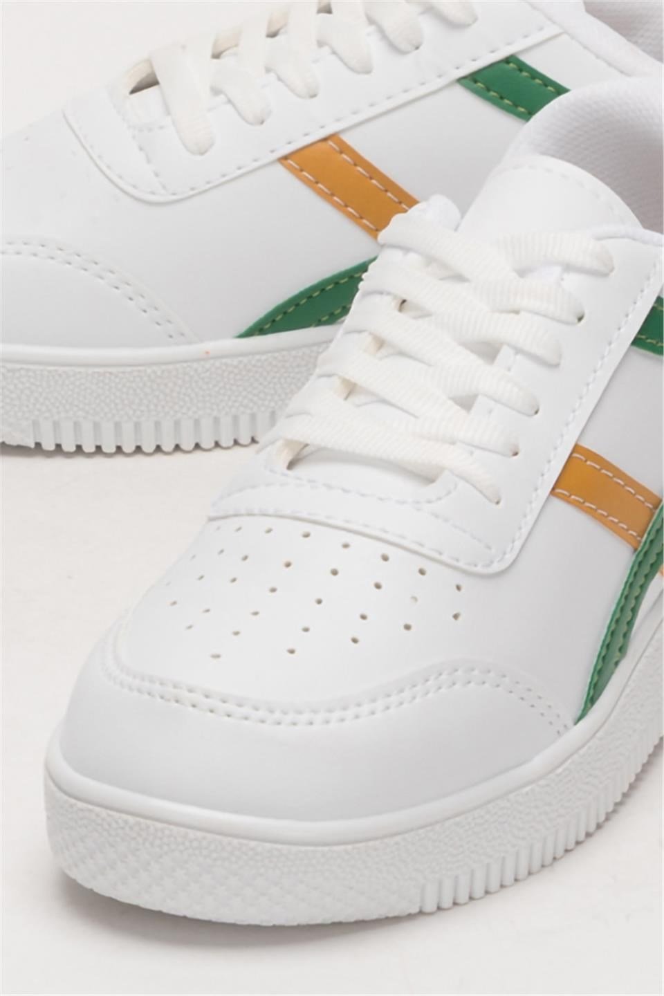 Unisex Sneaker Ayakkabı BEYAZ - YEŞİL
