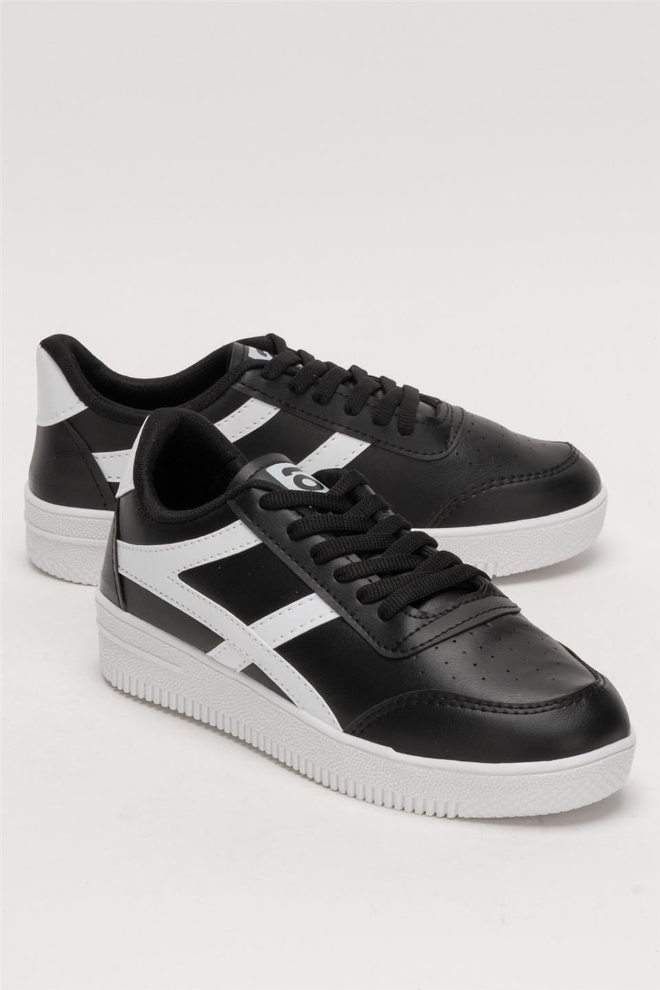 Unisex Sneaker Ayakkabı SİYAH BEYAZ