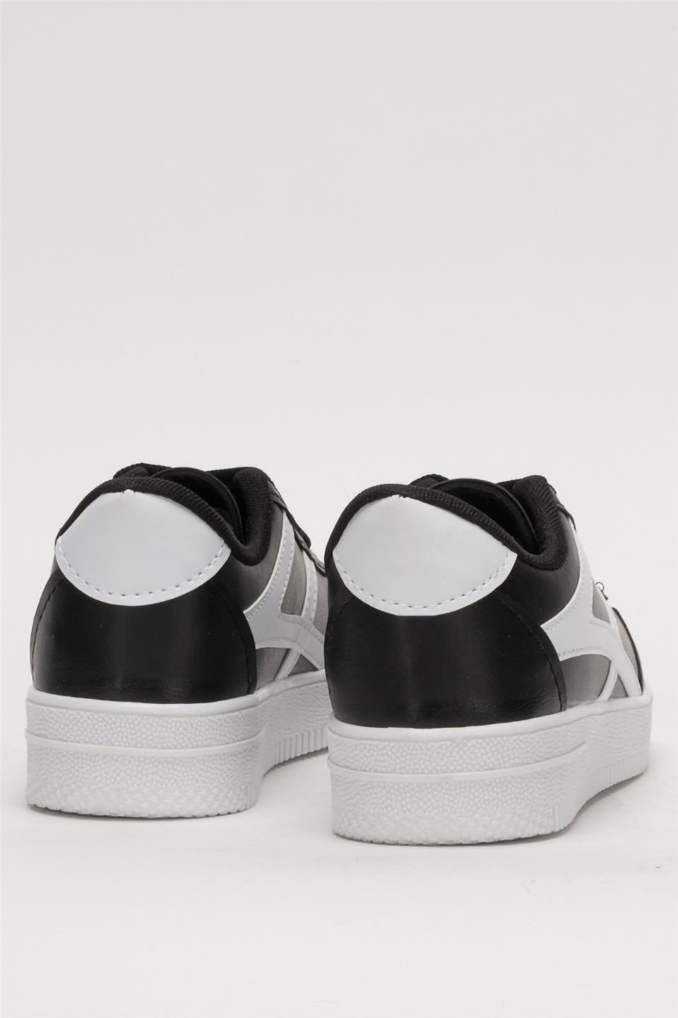 Unisex Sneaker Ayakkabı SİYAH BEYAZ