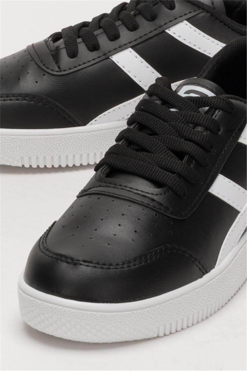 Unisex Sneaker Ayakkabı SİYAH BEYAZ