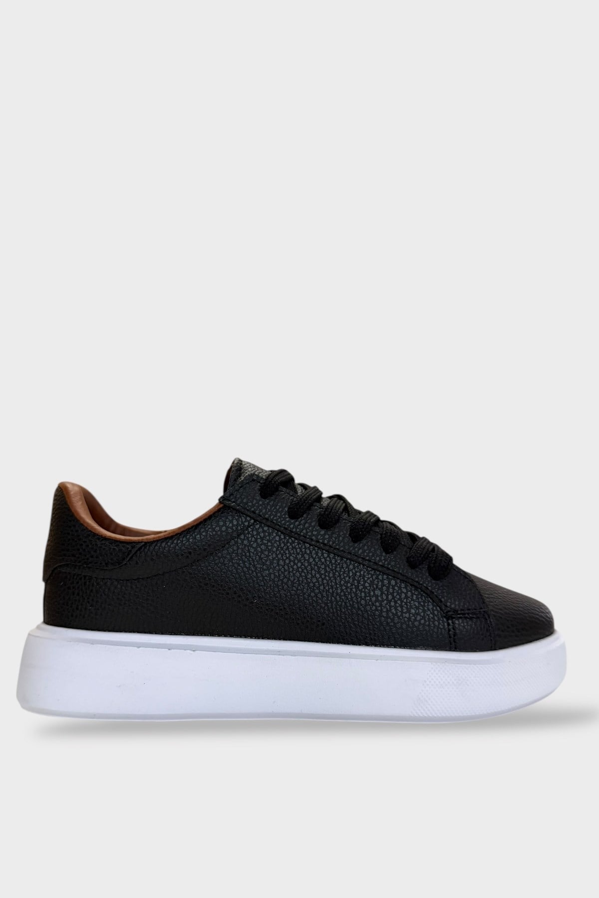 Unisex Sneaker Ayakkabı SİYAH - KAHVERENGİ