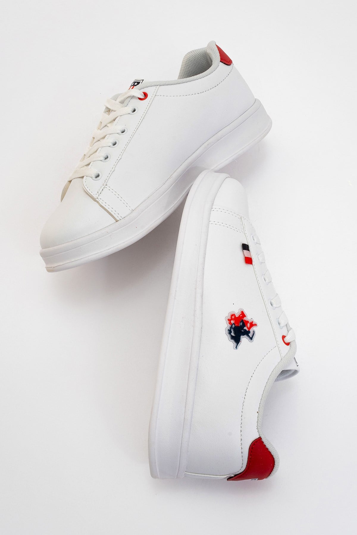Unisex Sneaker Spor Ayakkabı BEYAZ - KIRMIZI