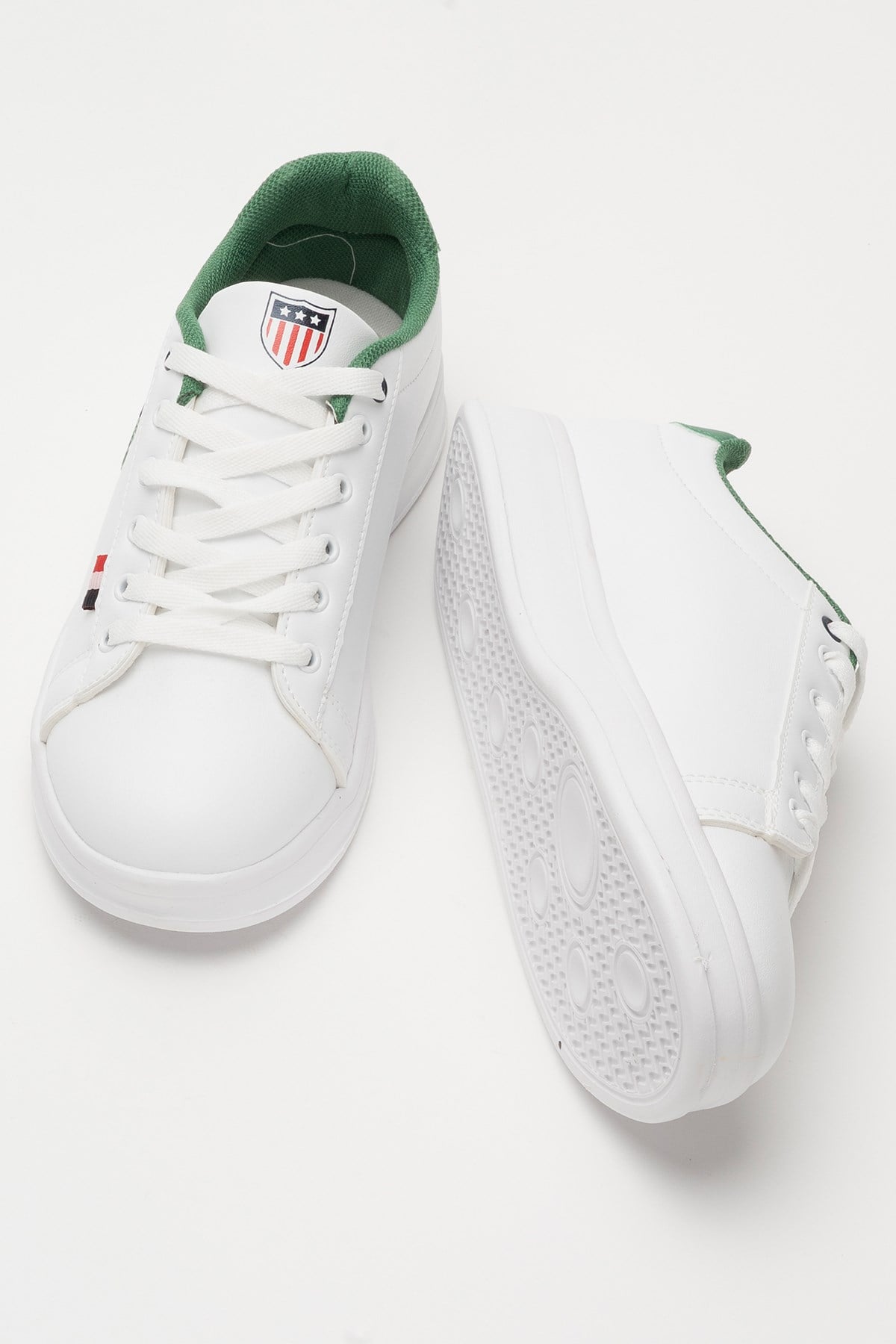 Unisex Sneaker Spor Ayakkabı BEYAZ - YEŞİL