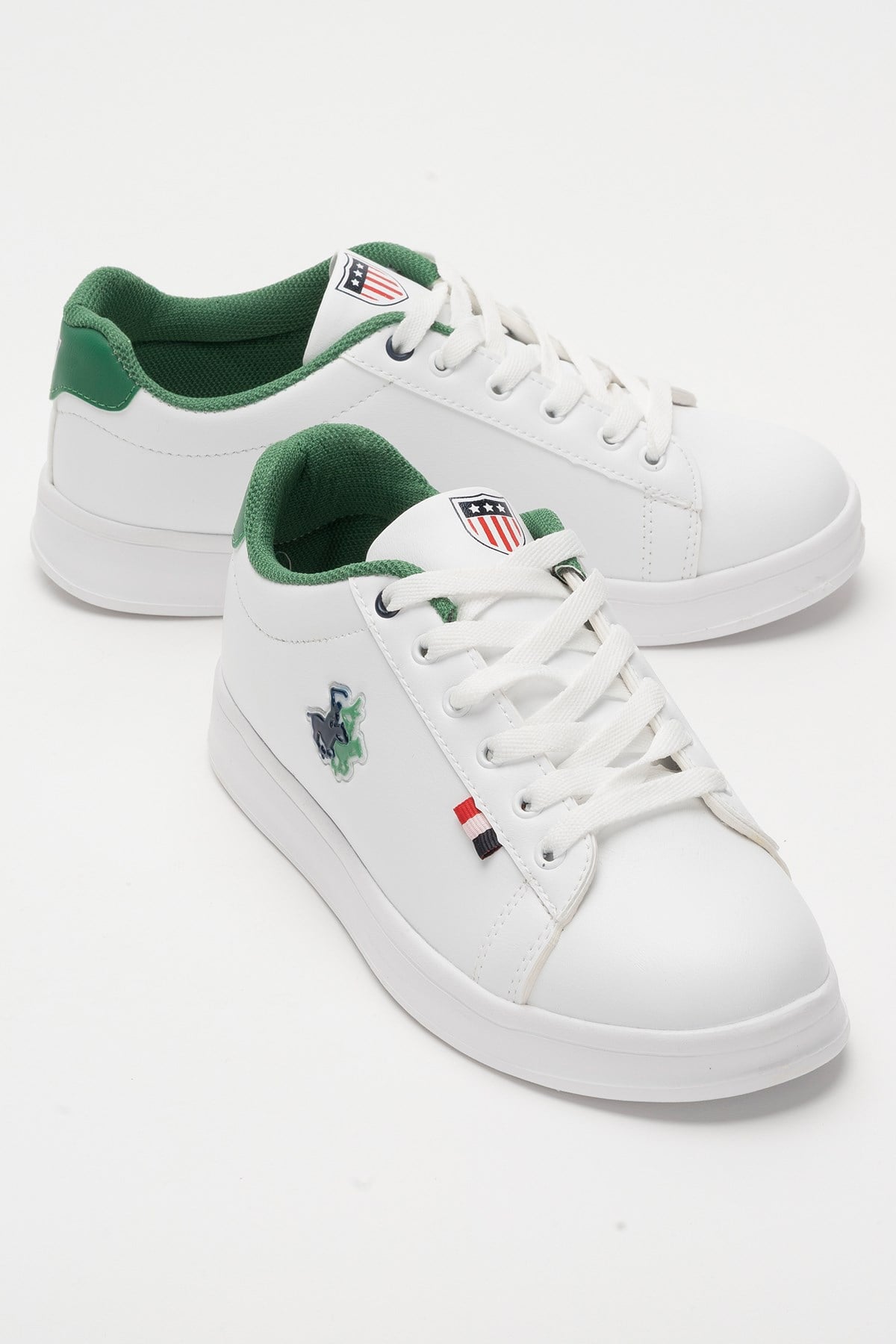 Unisex Sneaker Spor Ayakkabı BEYAZ - YEŞİL