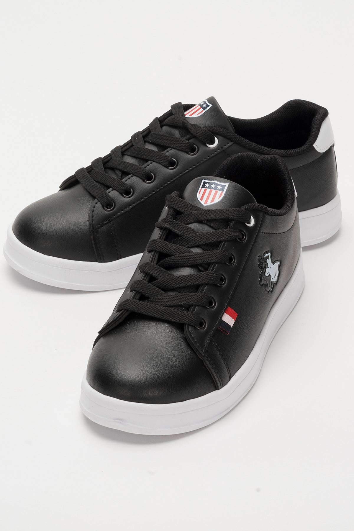 Unisex Sneaker Spor Ayakkabı SİYAH - BEYAZ