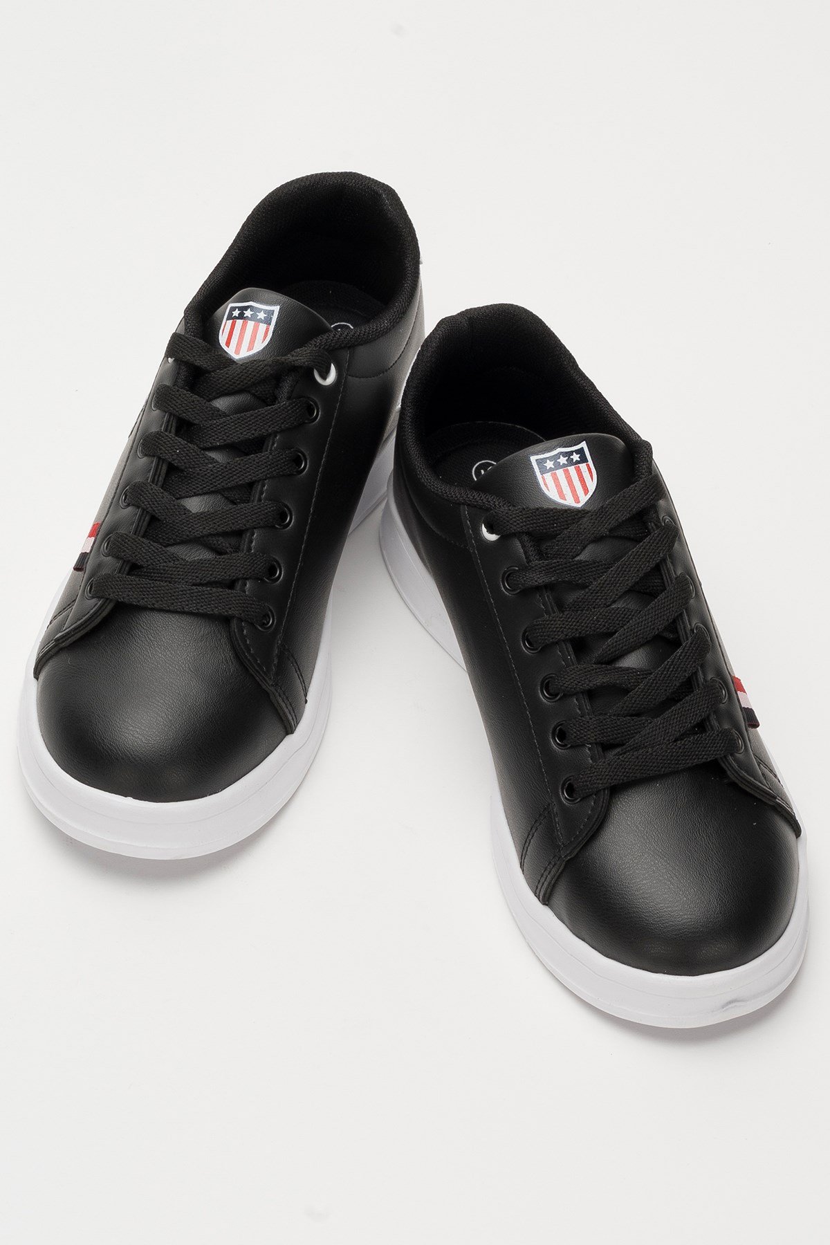 Unisex Sneaker Spor Ayakkabı SİYAH - BEYAZ
