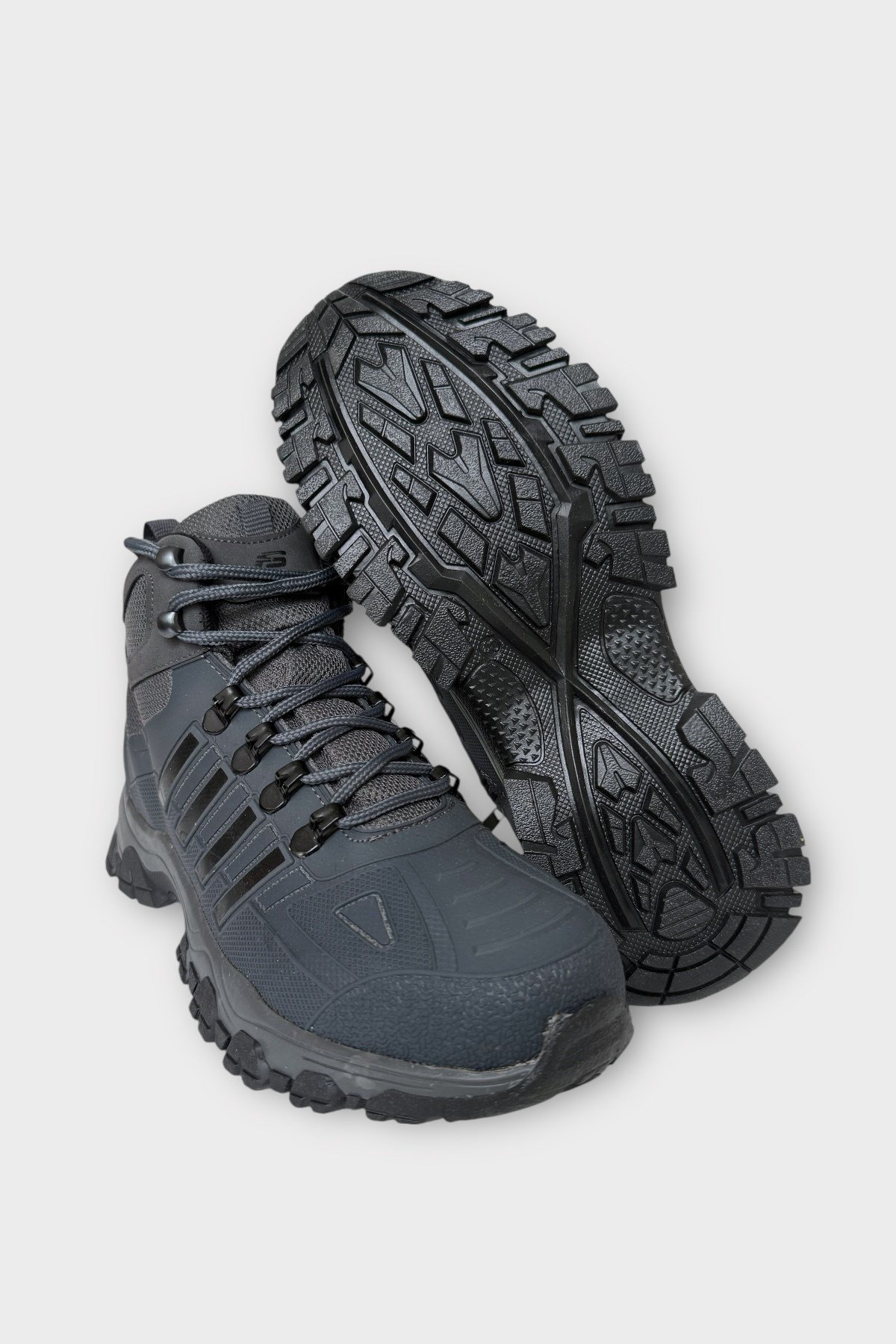 Unısex Soğuk Geçirmez Fermuarlı Trekking & Outdoor Bot FÜME