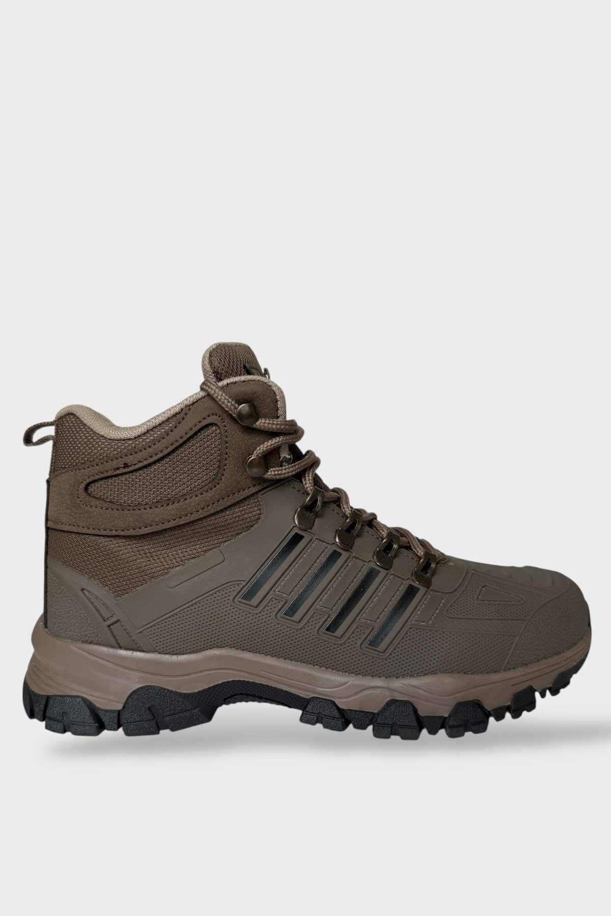 Unısex Soğuk Geçirmez Fermuarlı Trekking & Outdoor Bot VİZON