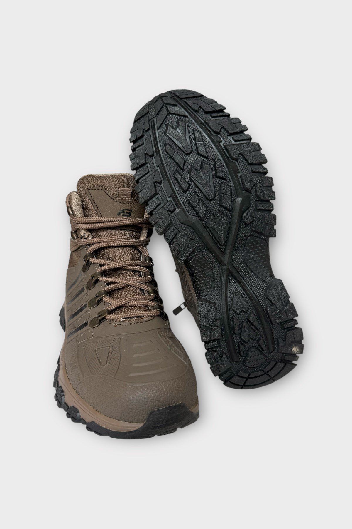 Unısex Soğuk Geçirmez Fermuarlı Trekking & Outdoor Bot VİZON