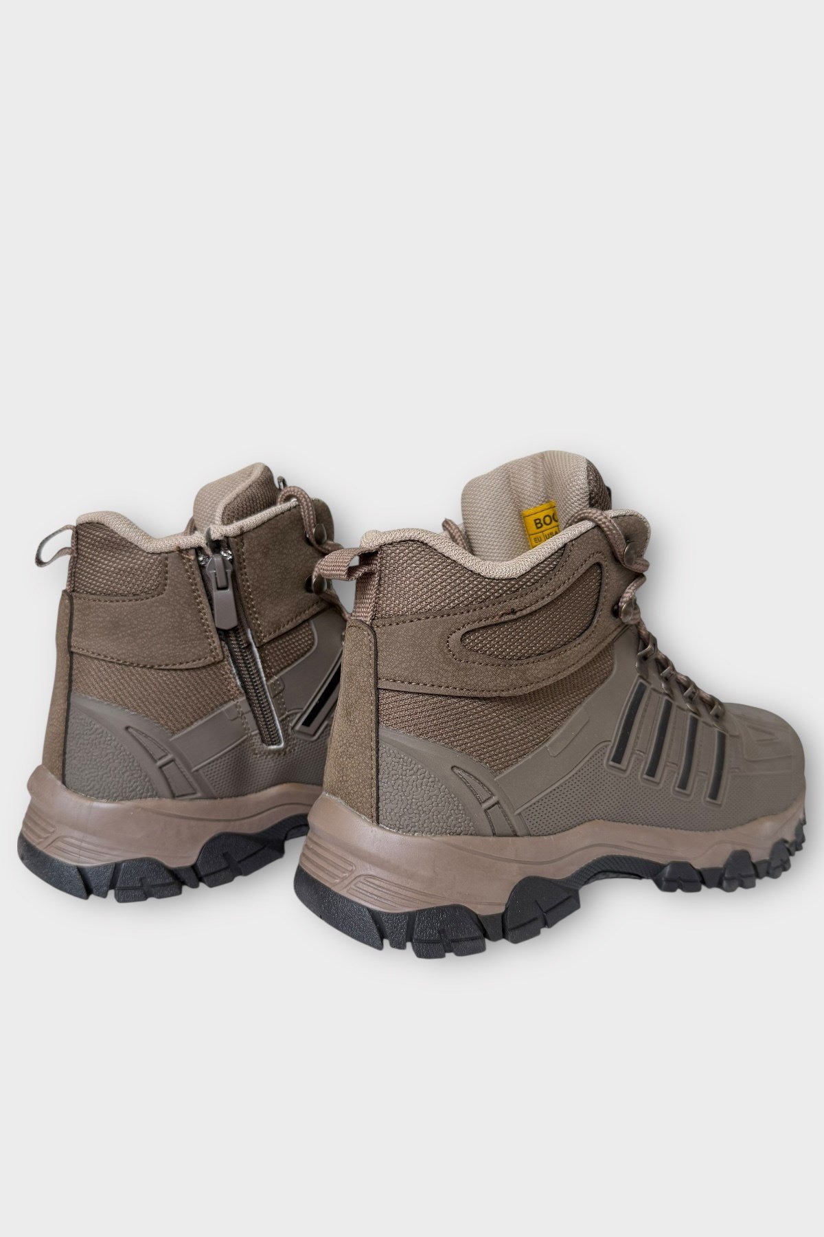Unısex Soğuk Geçirmez Fermuarlı Trekking & Outdoor Bot VİZON