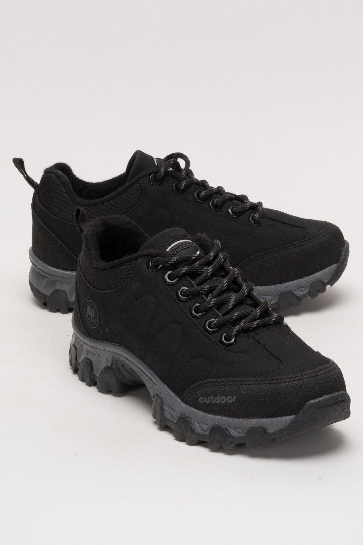 Unisex Soğuk Geçirmez Outdoor Ayakkabı SİYAH - FÜME