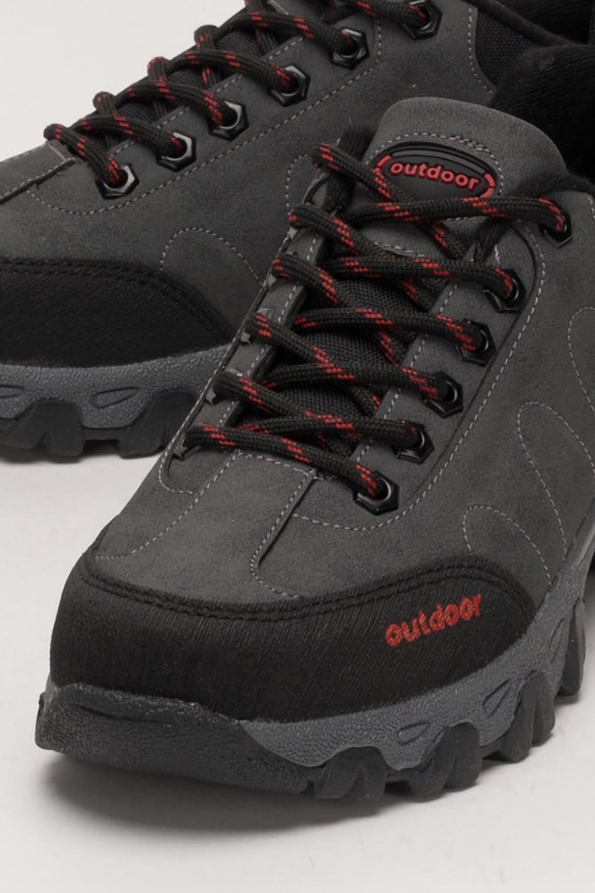 Unisex Soğuk Geçirmez Outdoor Ayakkabı FÜME