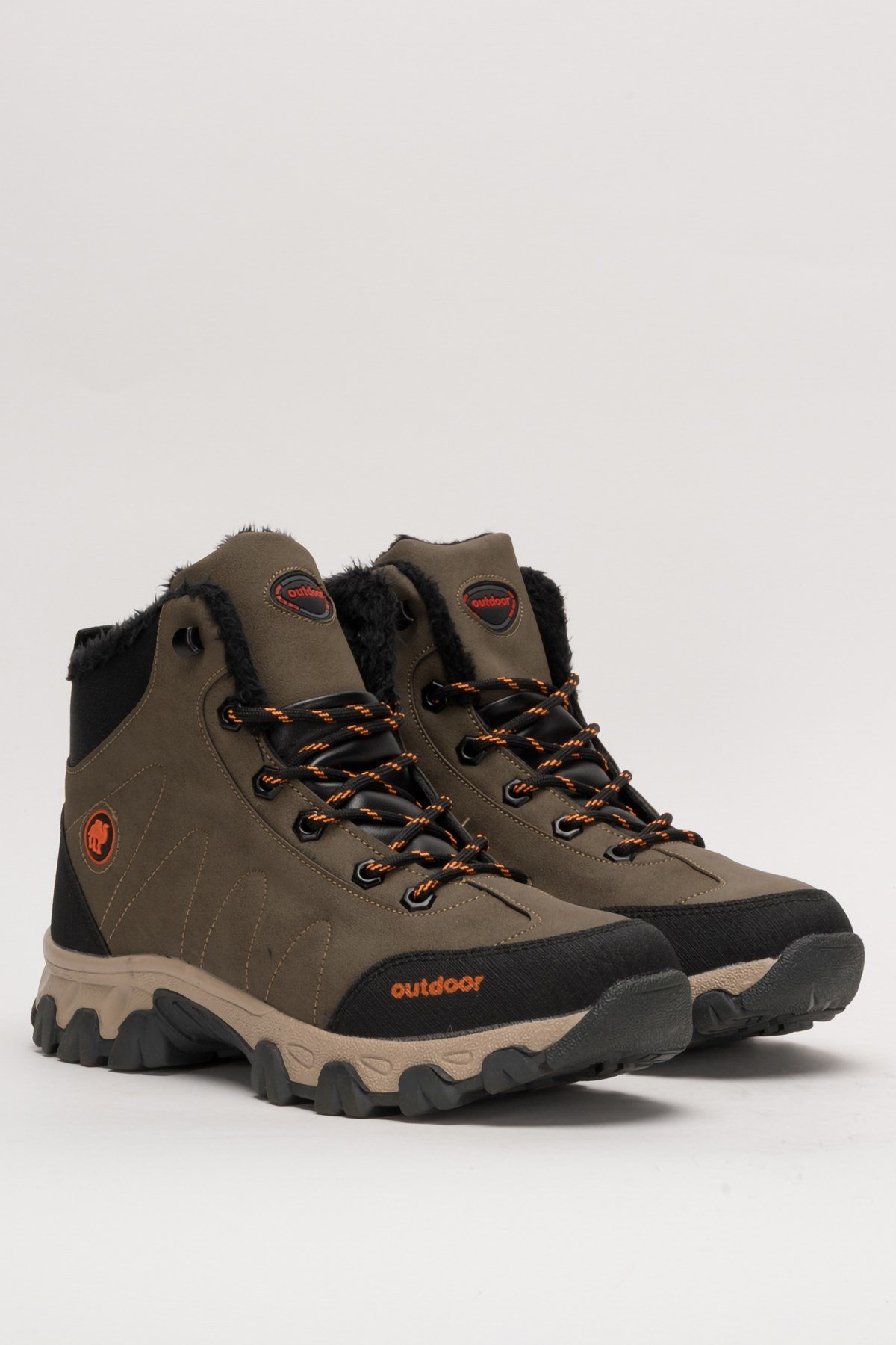 Unisex Soğuk Geçirmez Uzun Outdoor Trekking Bot VİZON