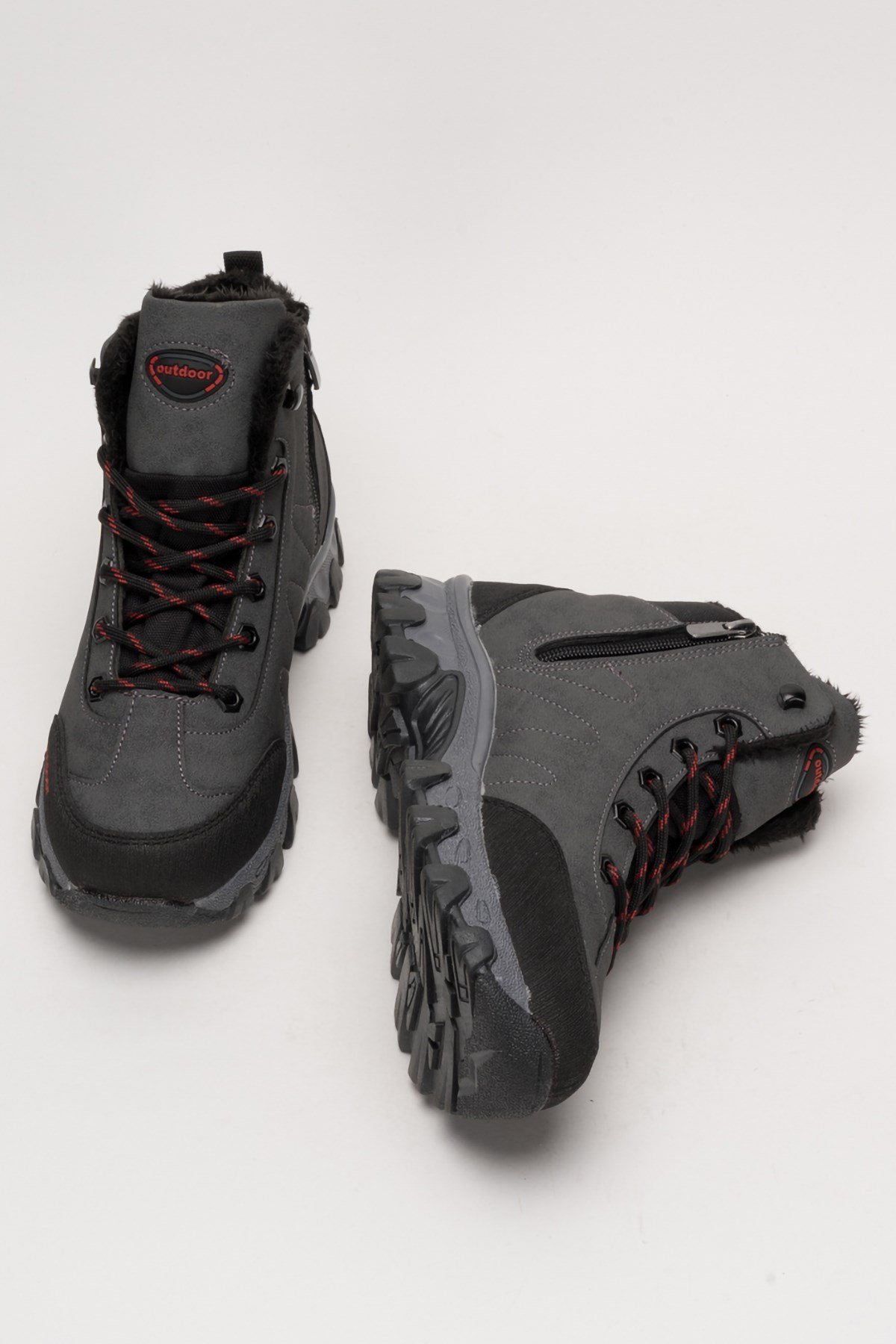 Unisex Soğuk Geçirmez Uzun Outdoor Trekking Bot FÜME