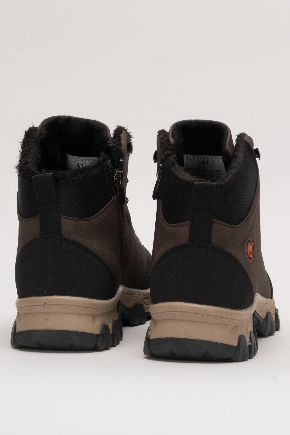 Unisex Soğuk Geçirmez Uzun Outdoor Trekking Bot KAHVERENGİ