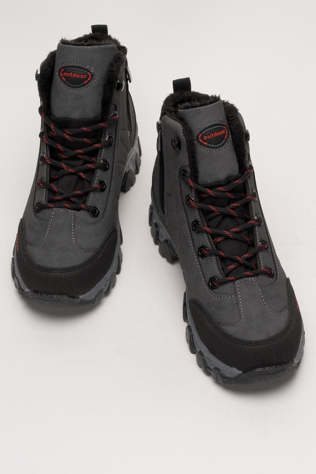 Unisex Soğuk Geçirmez Uzun Outdoor Trekking Bot FÜME