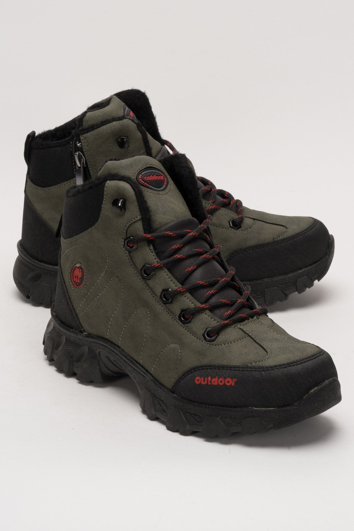 Unisex Soğuk Geçirmez Uzun Outdoor Trekking Bot HAKİ