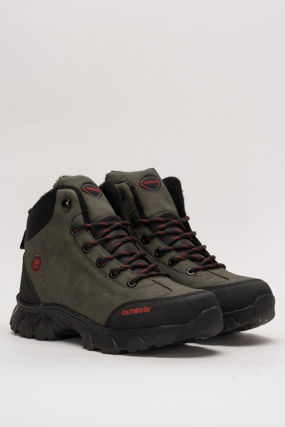 Unisex Soğuk Geçirmez Uzun Outdoor Trekking Bot HAKİ