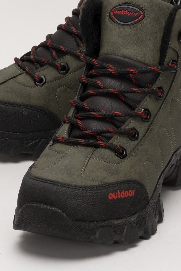Unisex Soğuk Geçirmez Uzun Outdoor Trekking Bot HAKİ