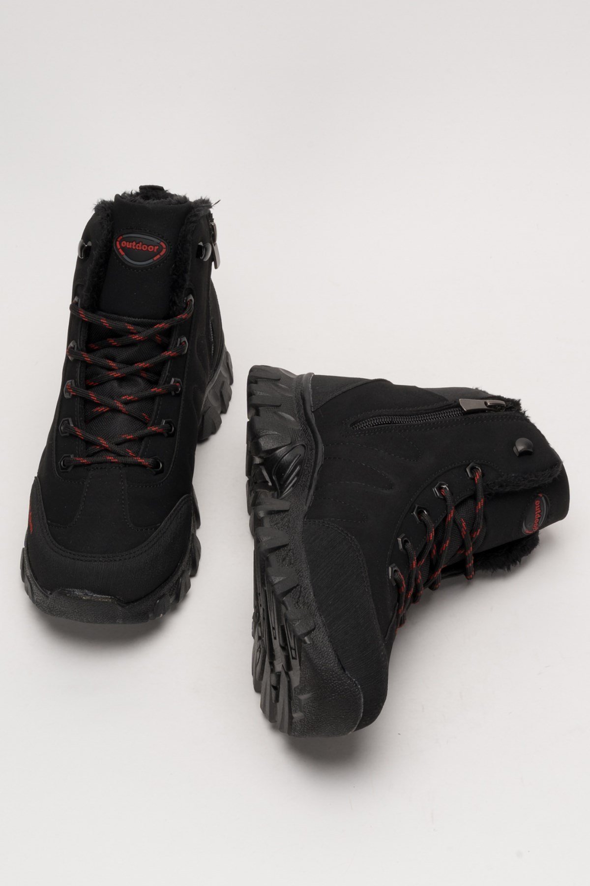 Unisex Soğuk Geçirmez Uzun Outdoor Trekking Bot SİYAH