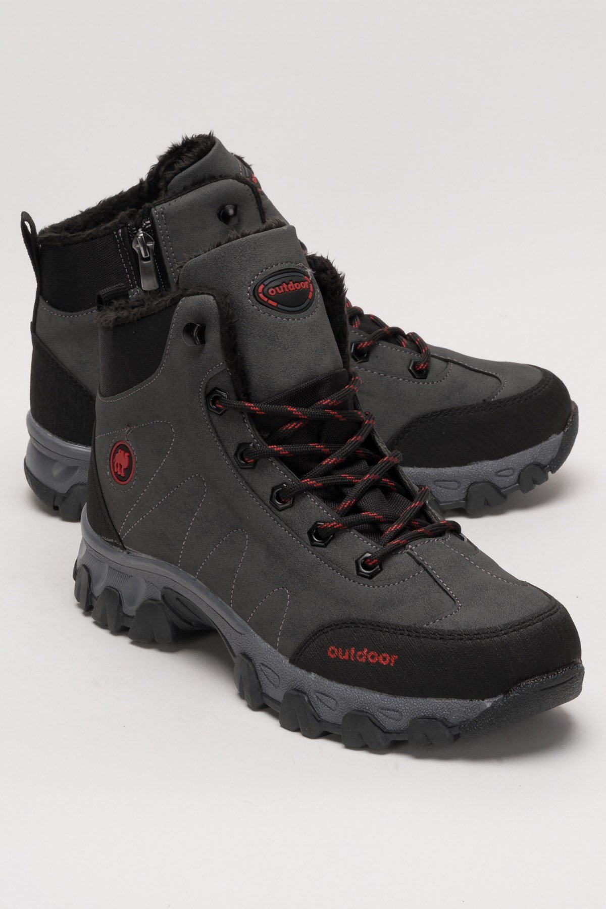 Unisex Soğuk Geçirmez Uzun Outdoor Trekking Bot FÜME