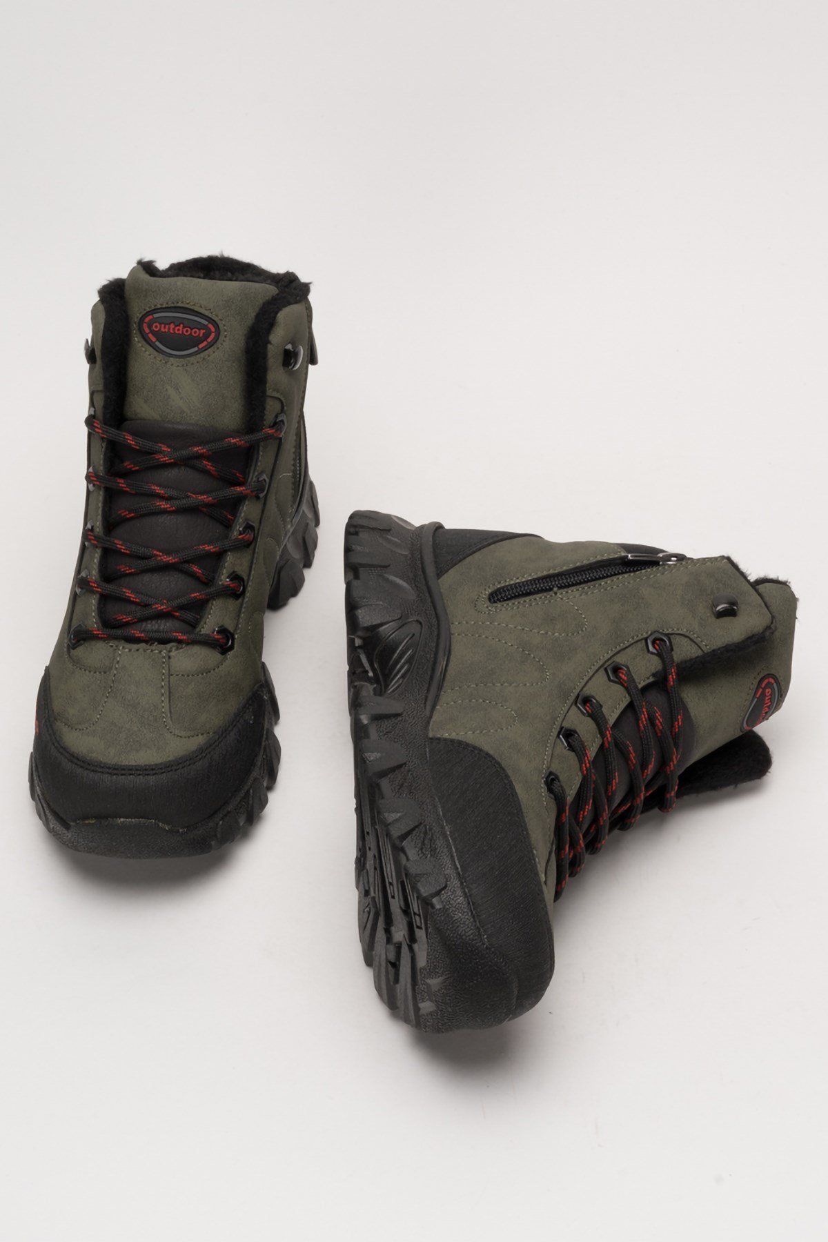 Unisex Soğuk Geçirmez Uzun Outdoor Trekking Bot HAKİ