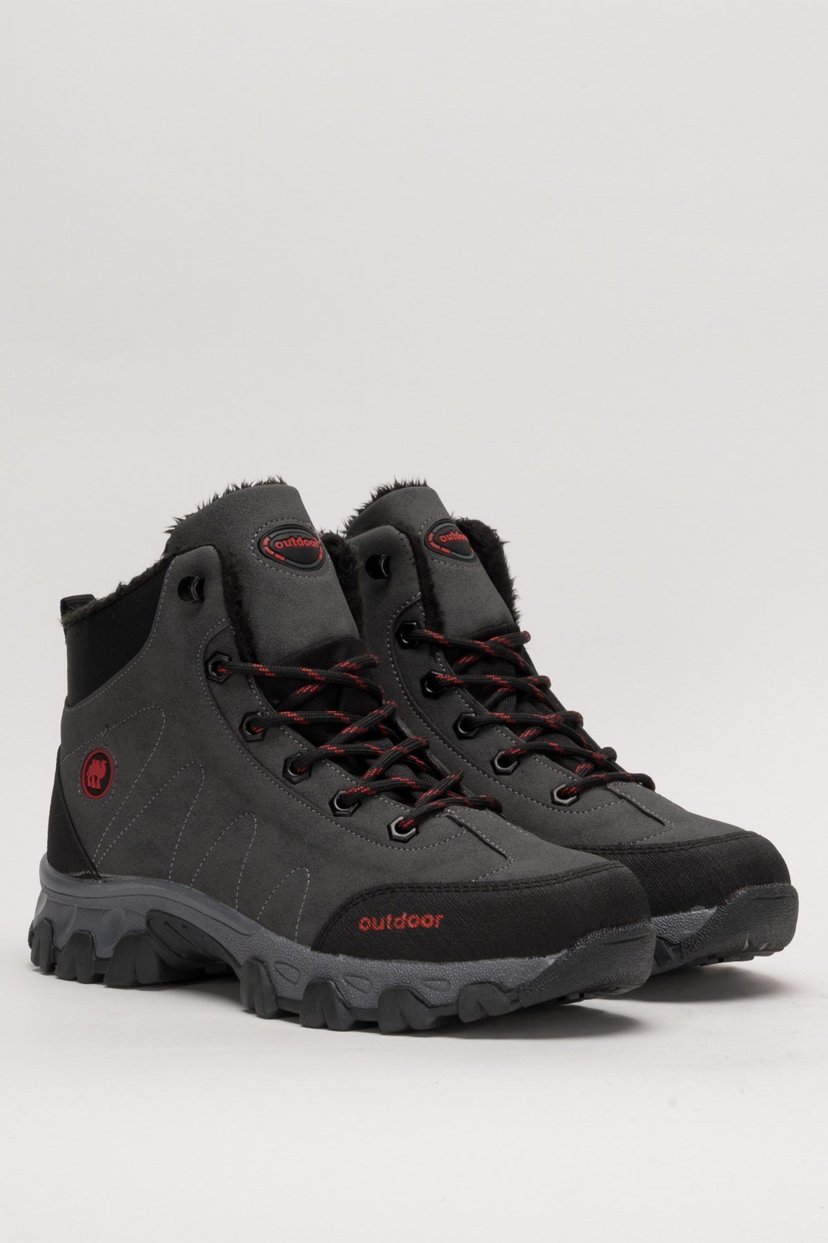 Unisex Soğuk Geçirmez Uzun Outdoor Trekking Bot FÜME