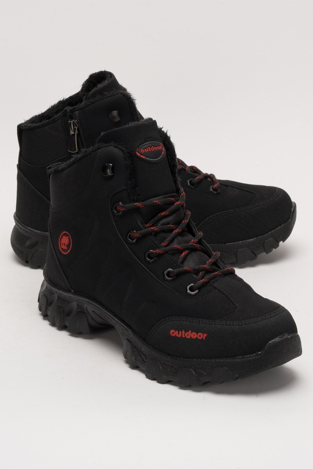 Unisex Soğuk Geçirmez Uzun Outdoor Trekking Bot SİYAH