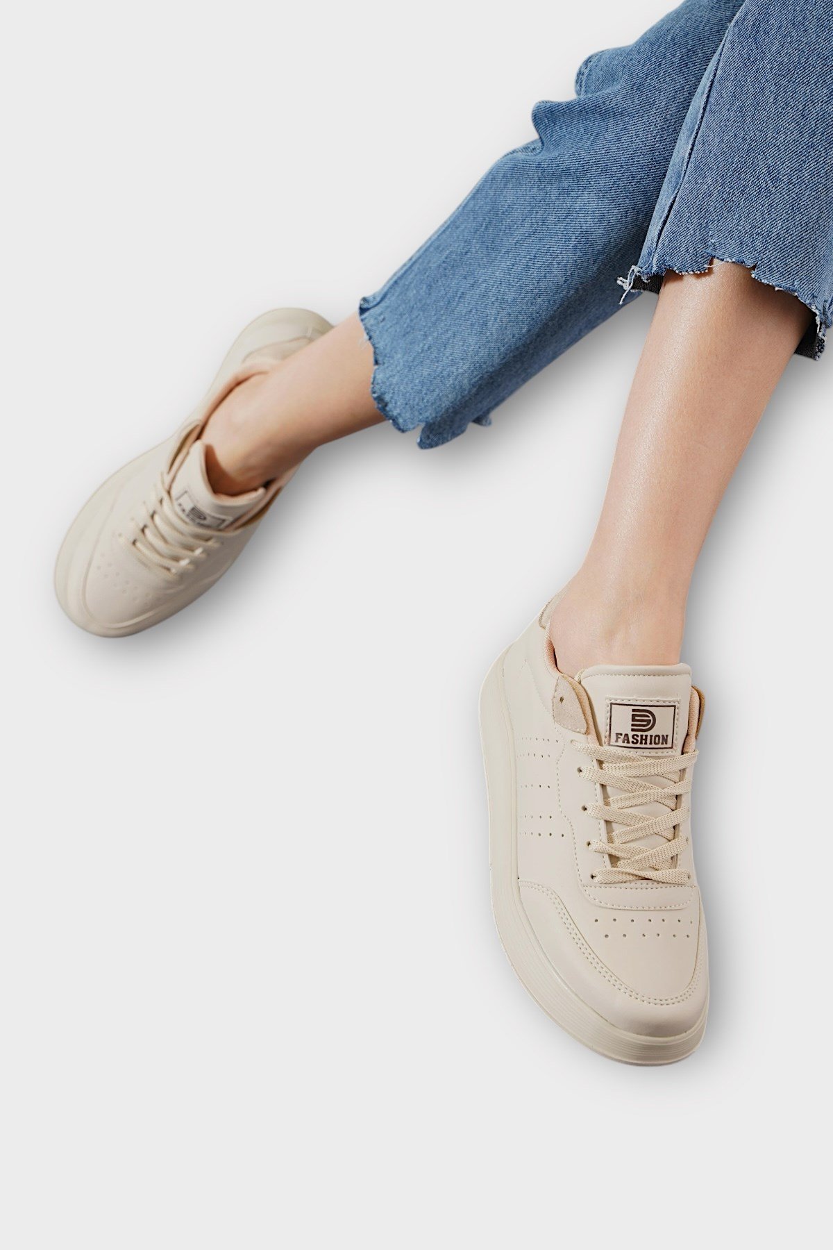 Unisex Spor Ayakkabı BEJ