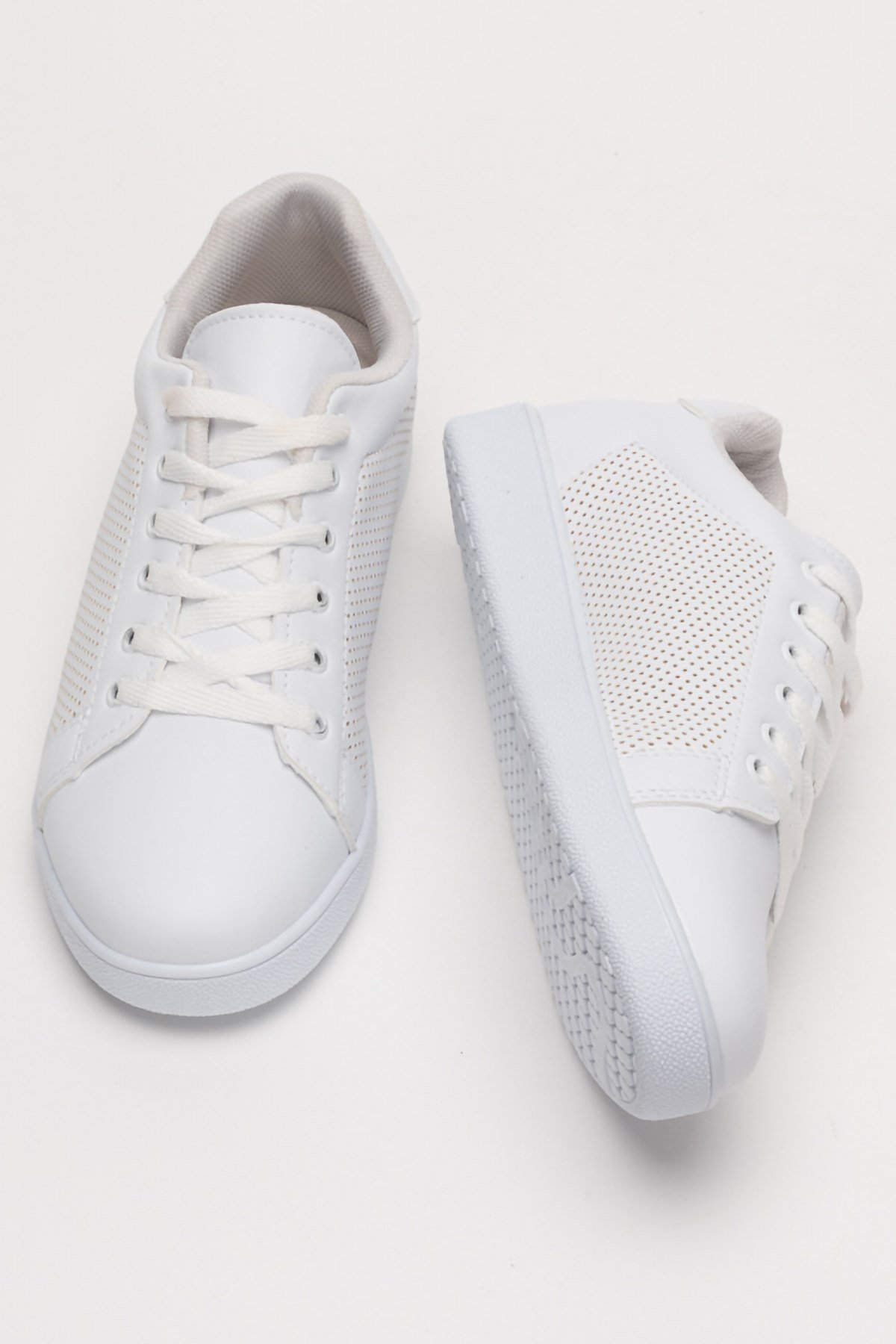 Unisex Spor Sneaker Ayakkabı BEYAZ