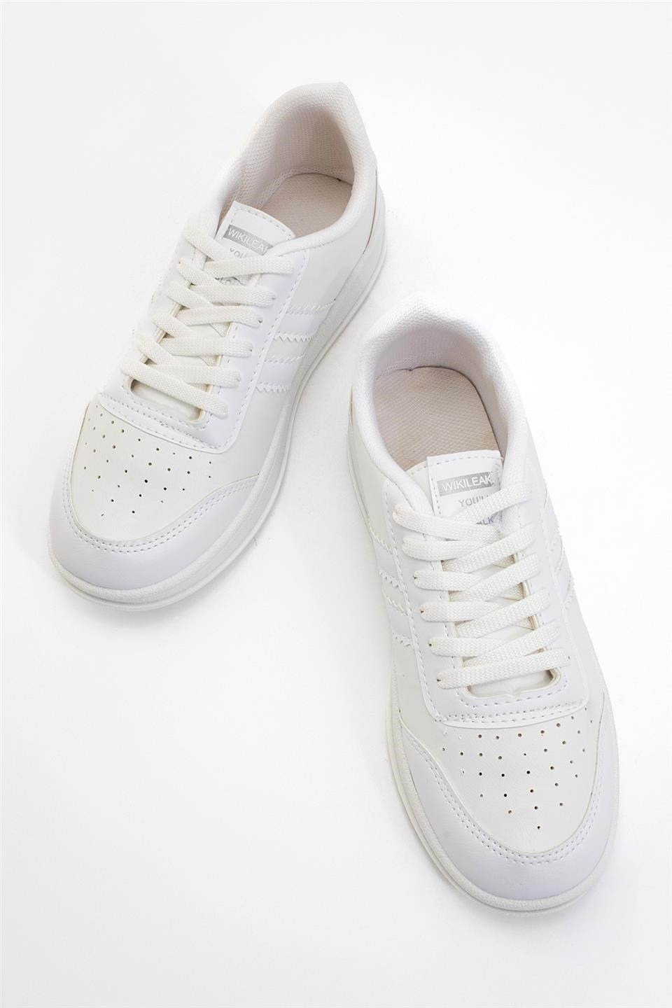 Unisex Spor Sneaker Ayakkabı BEYAZ