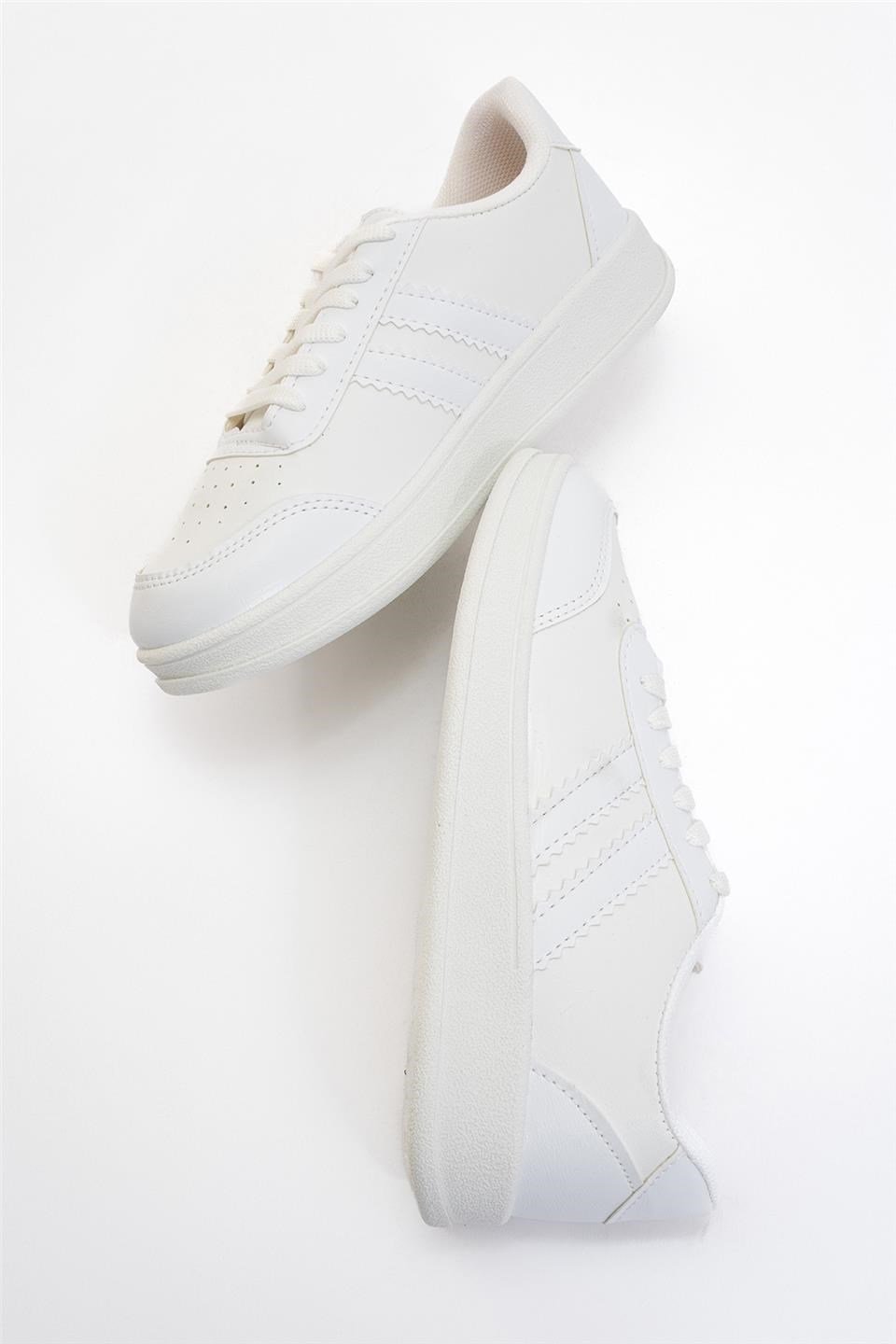 Unisex Spor Sneaker Ayakkabı BEYAZ
