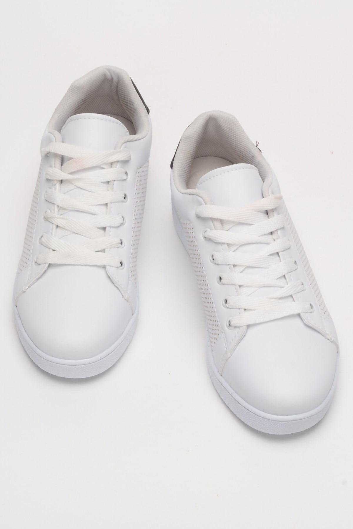 Unisex Spor Sneaker Ayakkabı BEYAZ - SİYAH