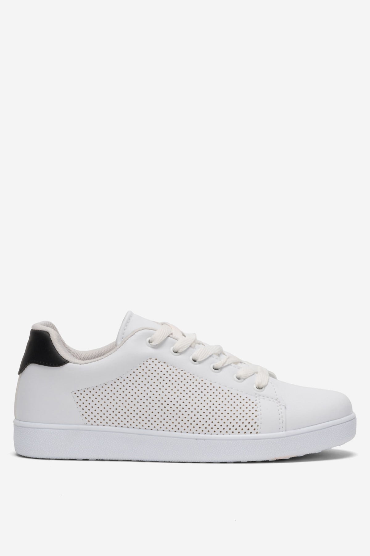Unisex Spor Sneaker Ayakkabı BEYAZ - SİYAH