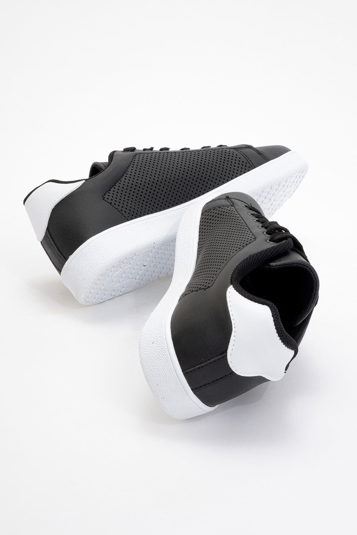 Unisex Spor Sneaker Ayakkabı SİYAH - BEYAZ