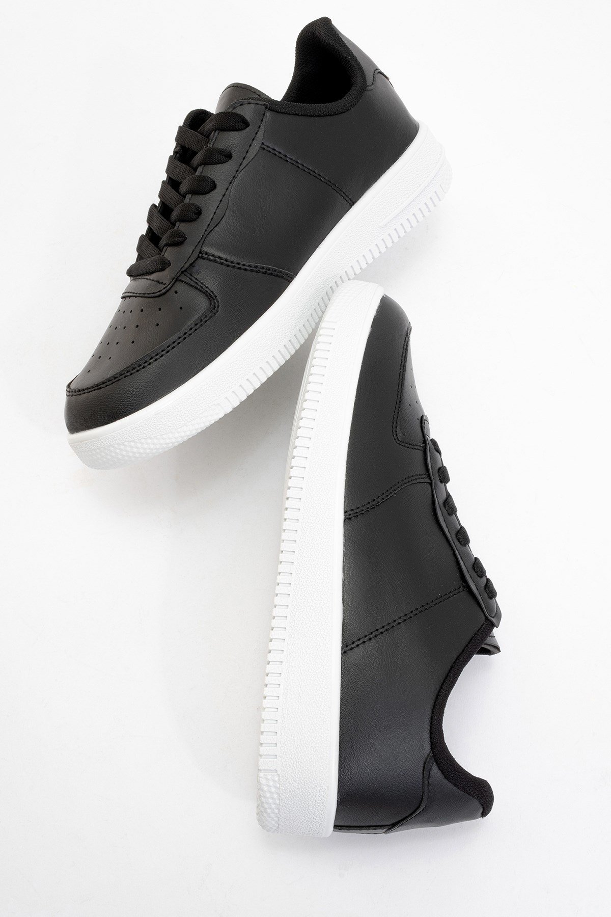 Unisex Spor Sneaker Ayakkabı SİYAH-BEYAZ