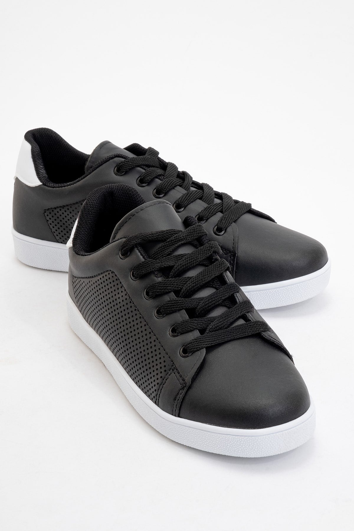 Unisex Spor Sneaker Ayakkabı SİYAH - BEYAZ
