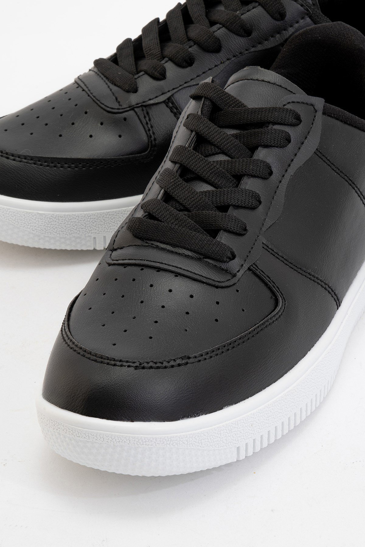 Unisex Spor Sneaker Ayakkabı SİYAH-BEYAZ