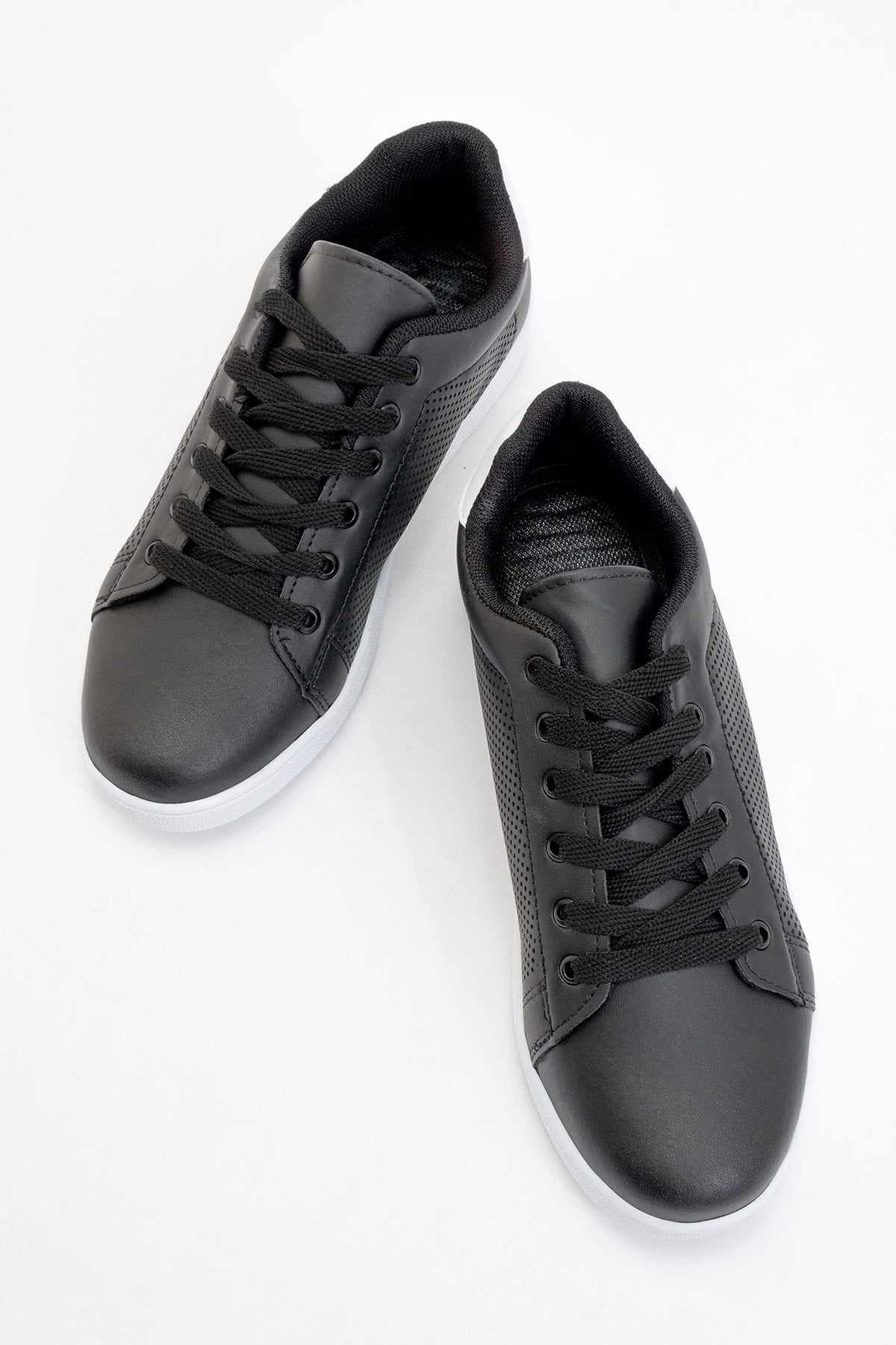 Unisex Spor Sneaker Ayakkabı SİYAH - BEYAZ