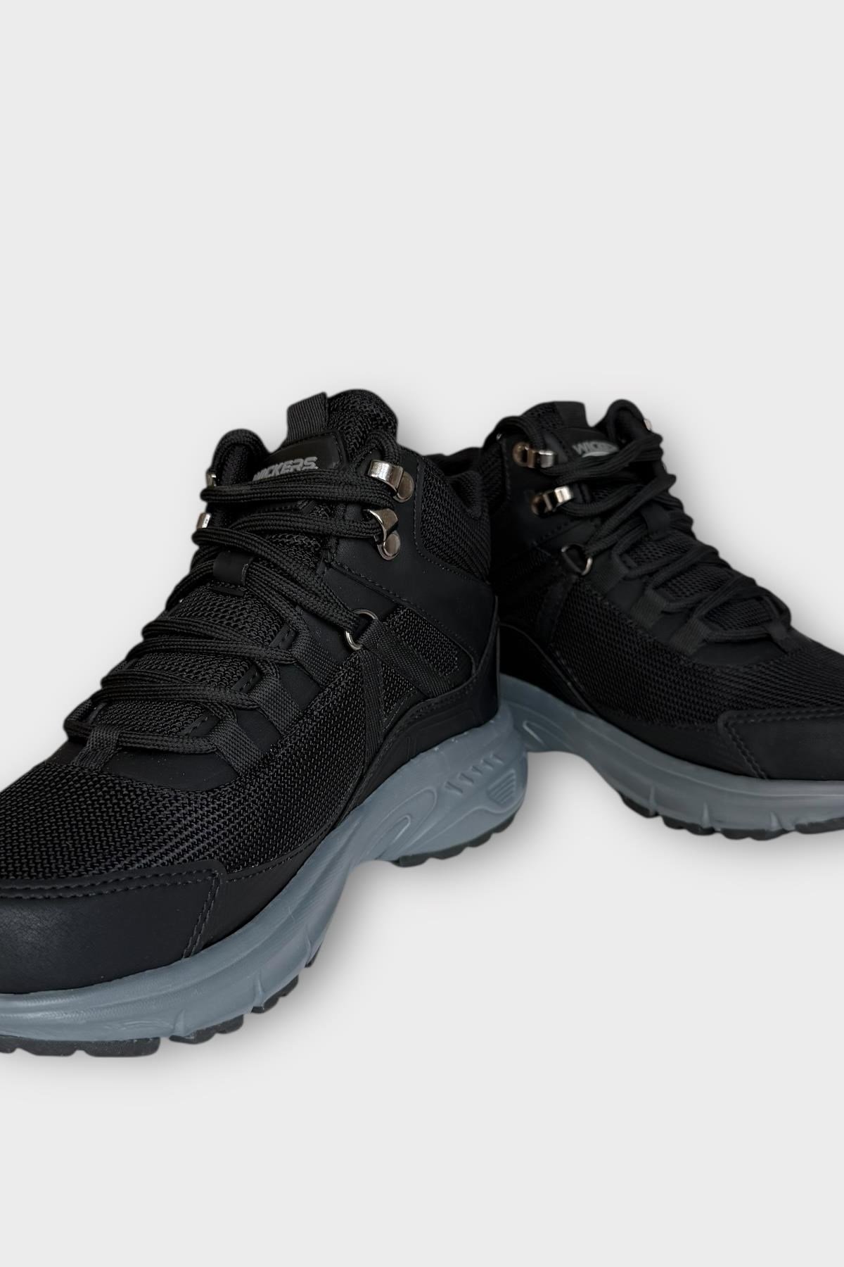 Unisex Su İtici Soğuk Geçirmez Trekking & Outdoor Bot SİYAH - FÜME