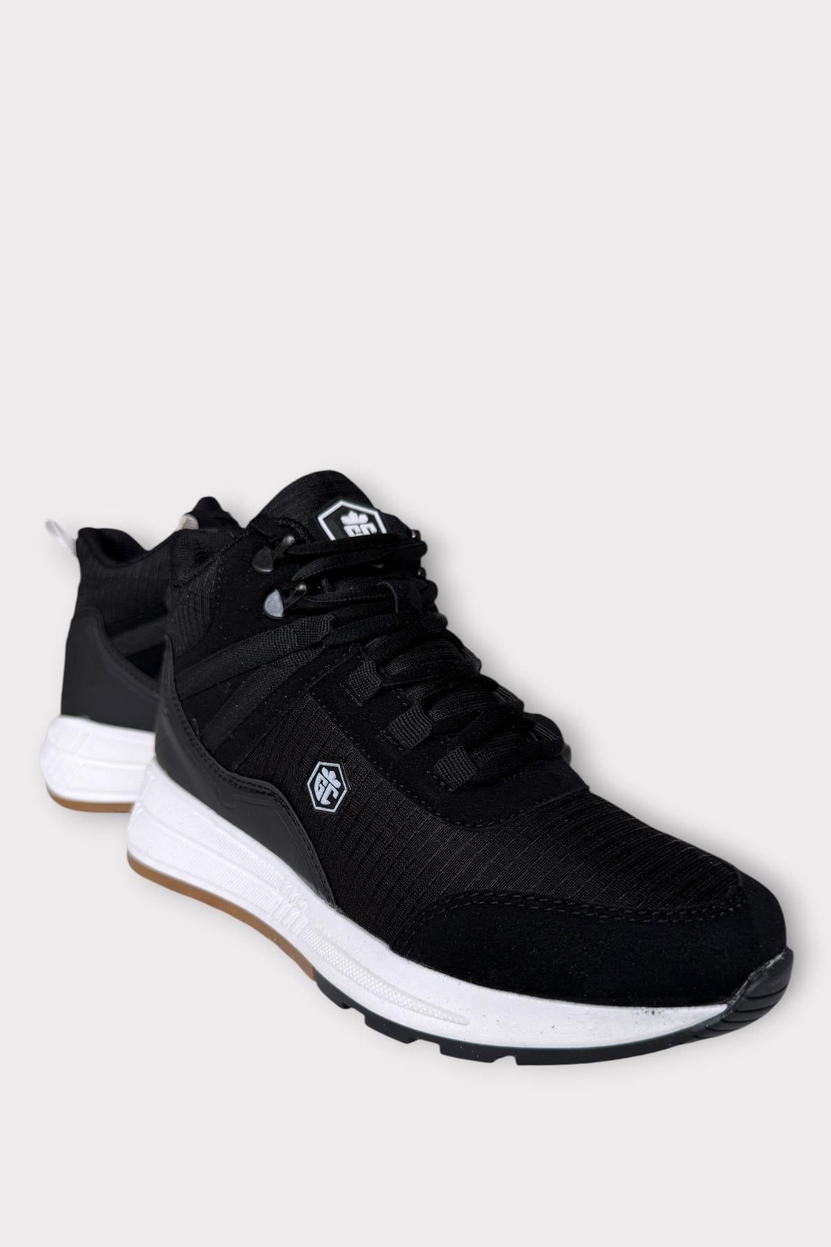 Unisex Su İtici Trekking & Outdoor Bot Ayakkabı SİYAH - BEYAZ
